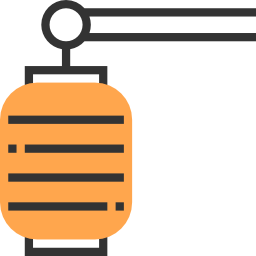 Paper lantern icon