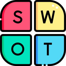 swot-analyse icoon