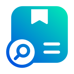 Package checking icon