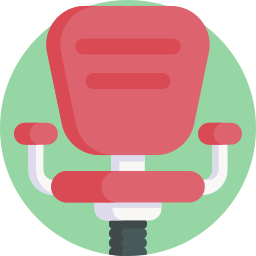 Office chair icon