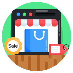 online verkoop icoon