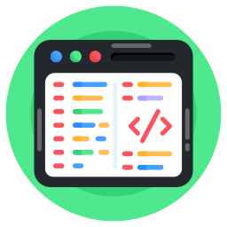 programación web icono