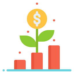croissance Icône