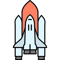 space shuttle icona