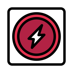 Thunder bolt icon