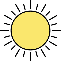 Sun icon