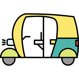 Auto ricksaw icon