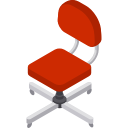 Вращающийся стул иконка