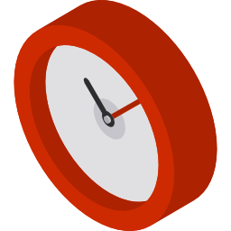 Wall clock icon