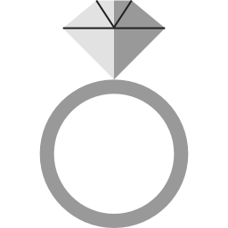 pierścionek zaręczynowy ikona