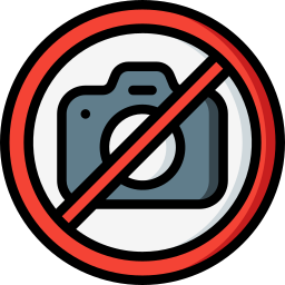 No cameras icon