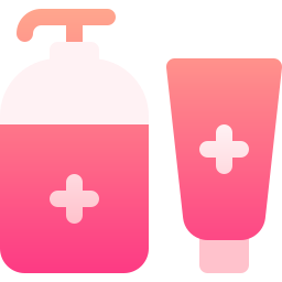 Hydroalcoholic gel icon