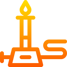 Bunsen burner icon