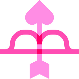 freccia di cupido icona