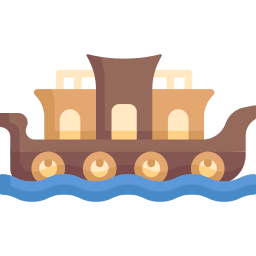 Дом-лодка иконка