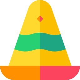 Mexican hat icon