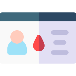 Donor card icon