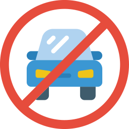 stationnement interdit Icône