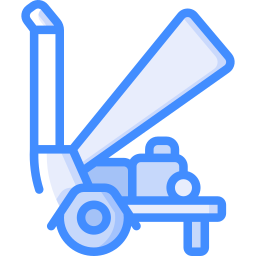 Wood chipper icon