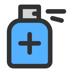 Hand sanitizer icon