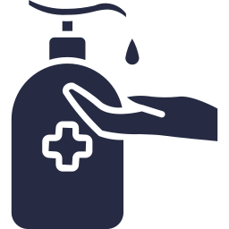 Hand sanitizer icon