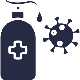 Hand sanitizer icon