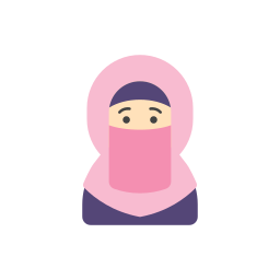 mulher muçulmana Ícone