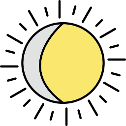 księżycowy ikona