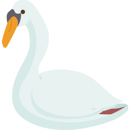 Лебедь иконка