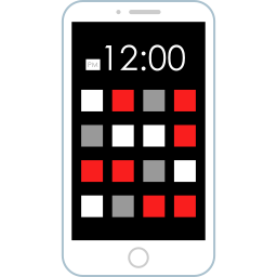 スマートフォン icon
