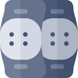 Elbow pads icon