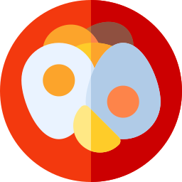 Broken eggs icon