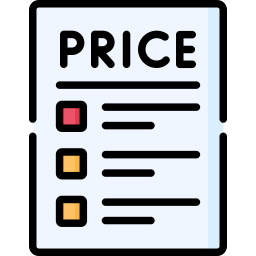 lista de precios icono