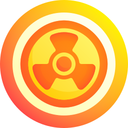 radioactif Icône