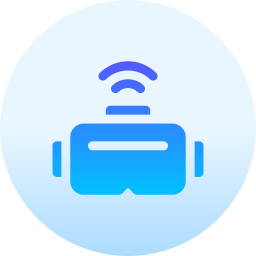 Virtual glasses icon