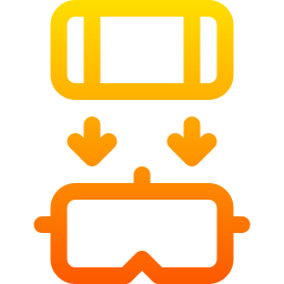 wirtualne okulary ikona
