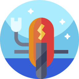 Electric unicycle icon