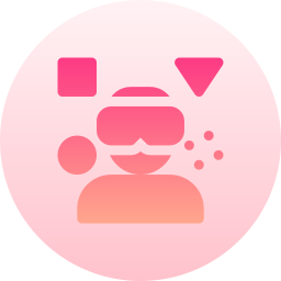 Virtual reality icon