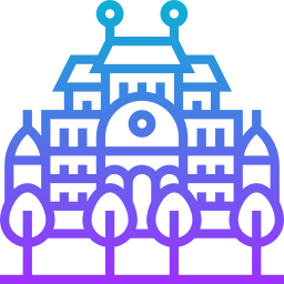palacio belvedere icono