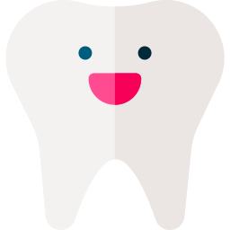 Happy tooth icon