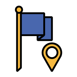 Pin map icon