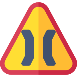 Narrow bridge icon