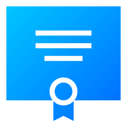 Certificate icon