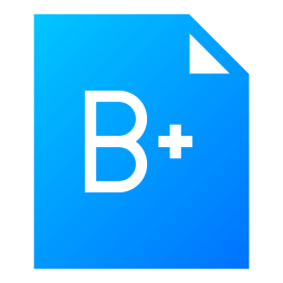 B letter icon