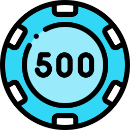 Casino chip icon