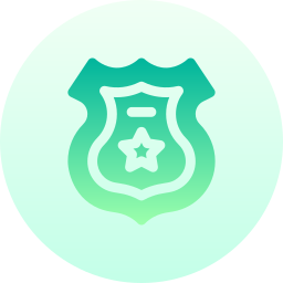 경찰 배지 icon