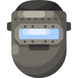 máscara de soldadura icono