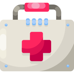 Medical kit icon