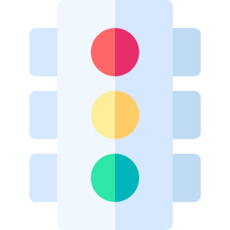 Traffic light icon