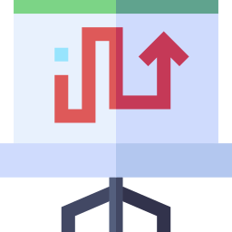 flip chart icona